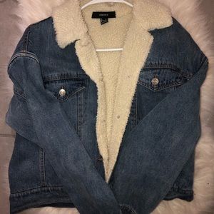 Sherpa Denim Jacket